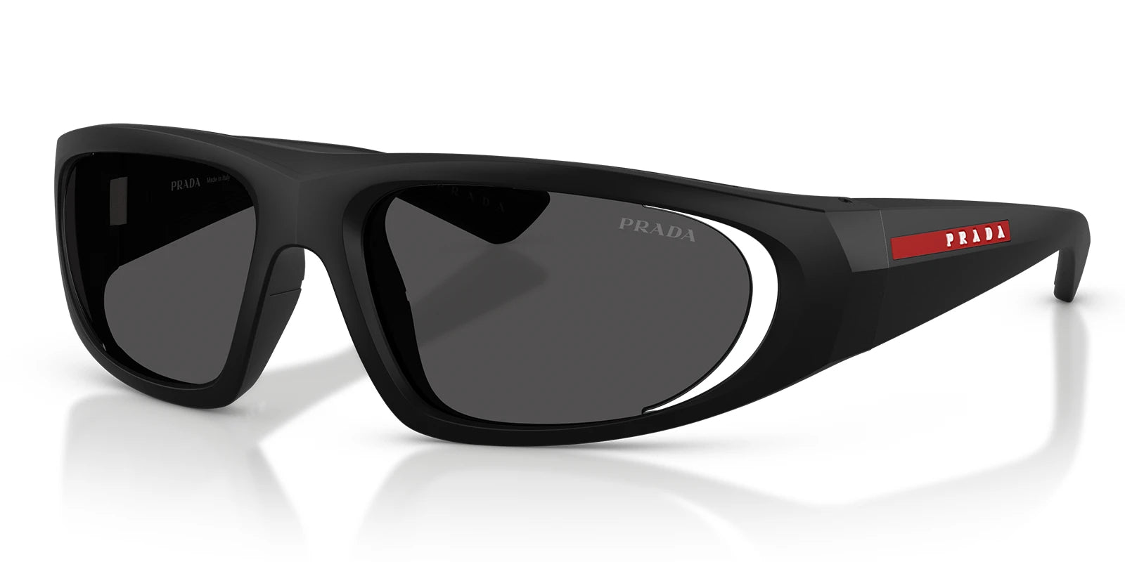 PRADA LINEA ROSSA PSB03S-Matte Black / Grey Gradient