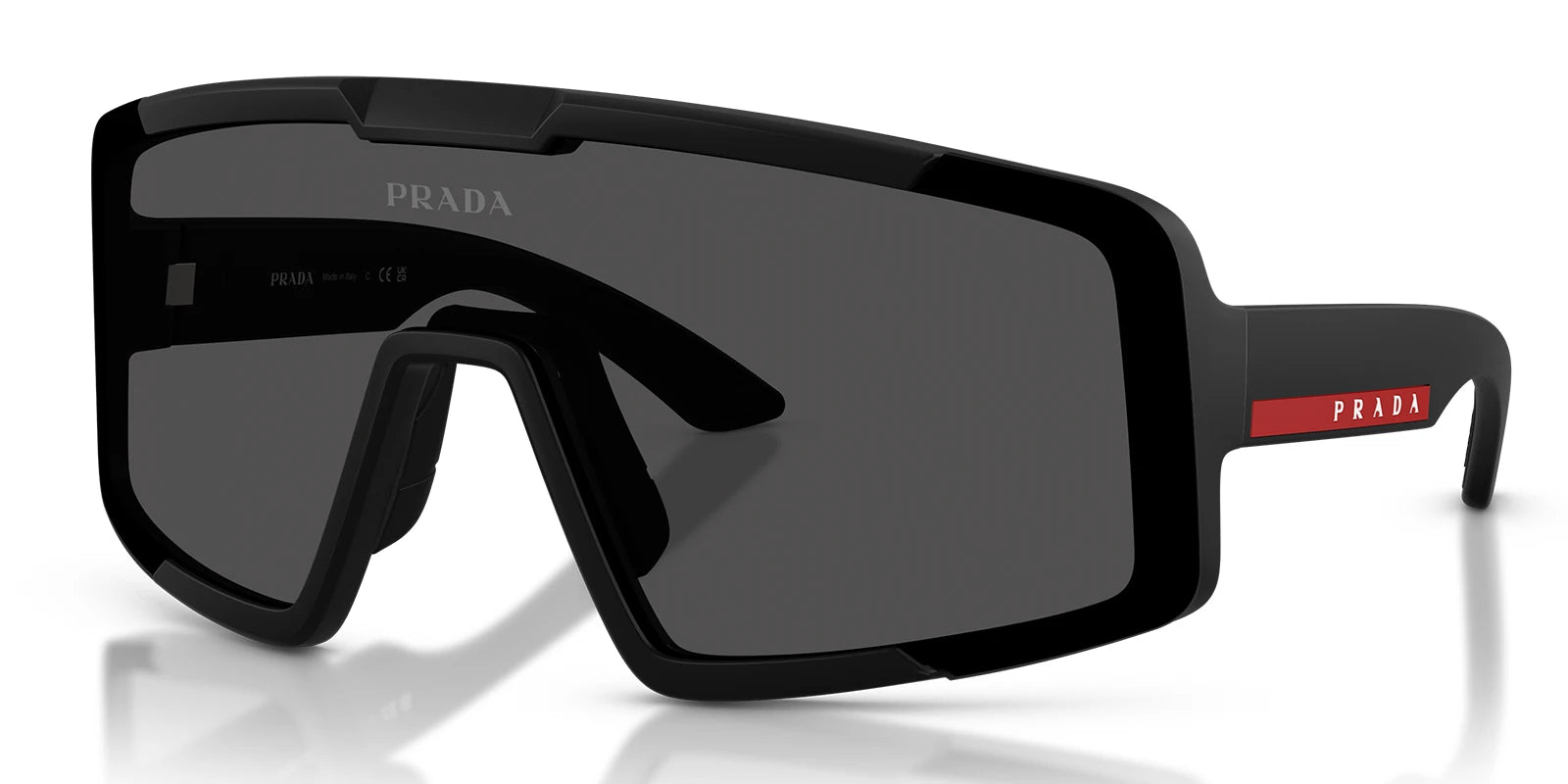 PRADA LINEA ROSSA PSB07S-Matte Black / Grey Gradient