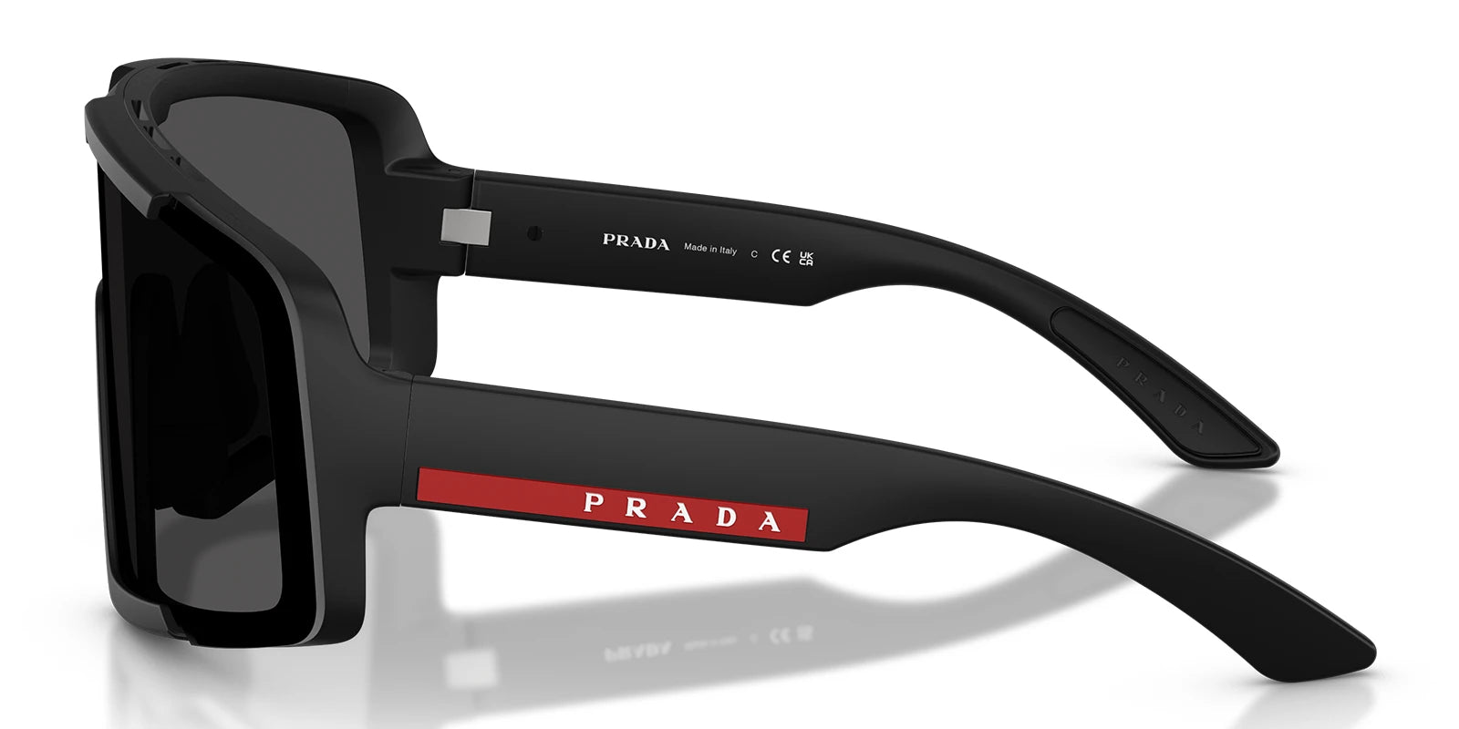 PRADA LINEA ROSSA PSB07S-Matte Black / Grey Gradient