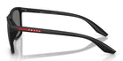 PRADA LINEA ROSSA PSB08S-Matte Black / Grey Polarized