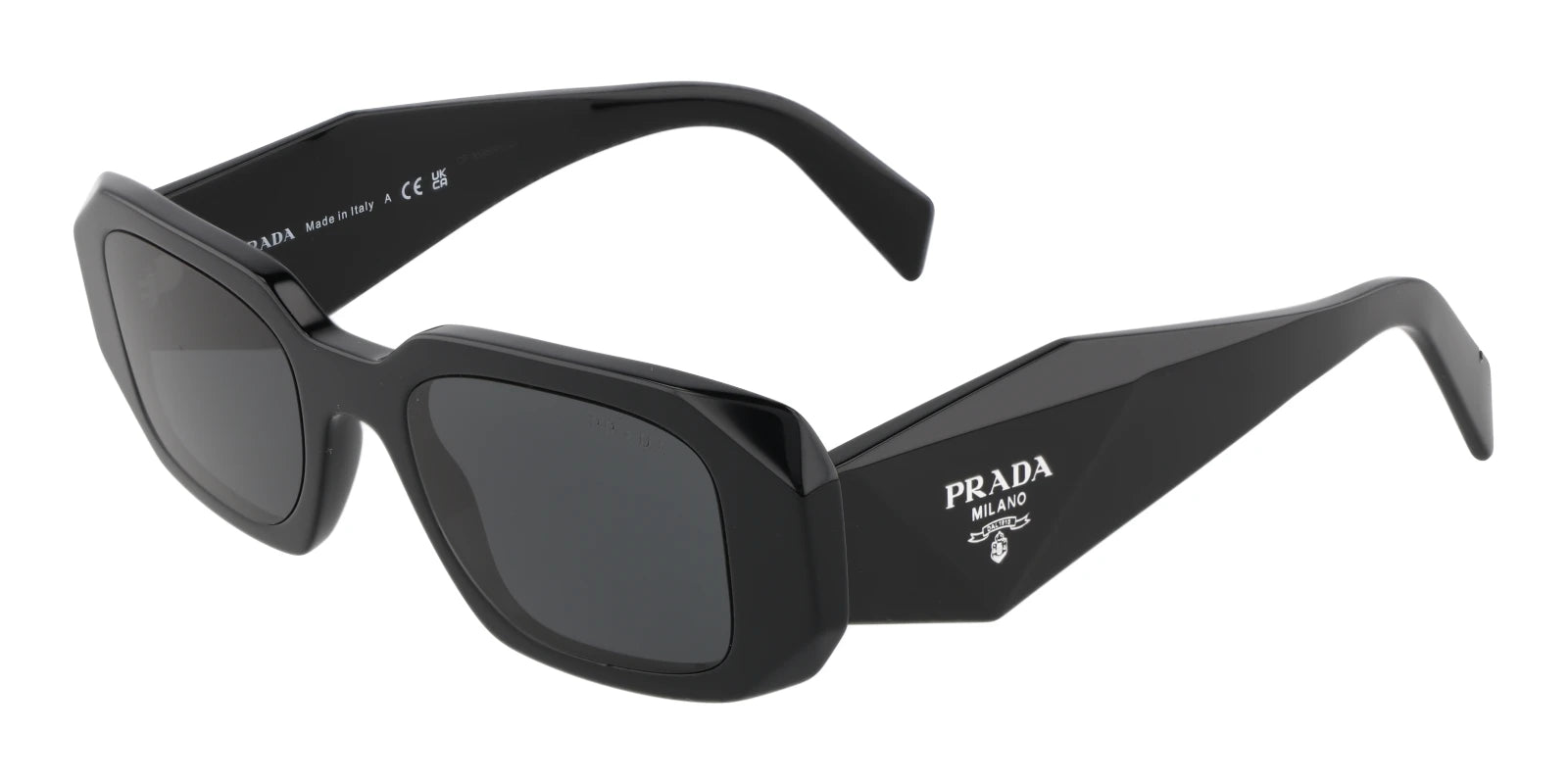 PRADA PR17W-Black With Grey Lenses 