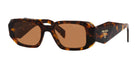 PRADA PR17WS-Tortoise With Brown Lenses
