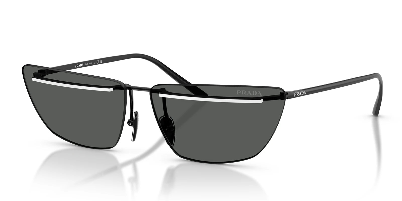 PRADA PRC52S-Black With Grey Lenses
