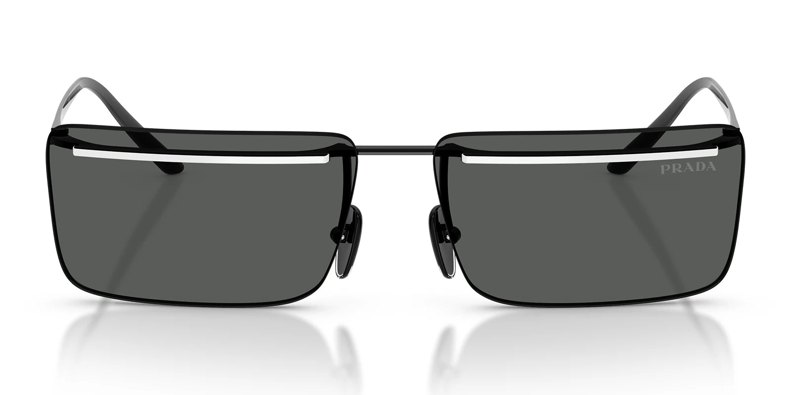 PRADA PRC53S-Black With Grey Lenses