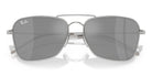 RayBan RB0102-Silver With Grey Lenses