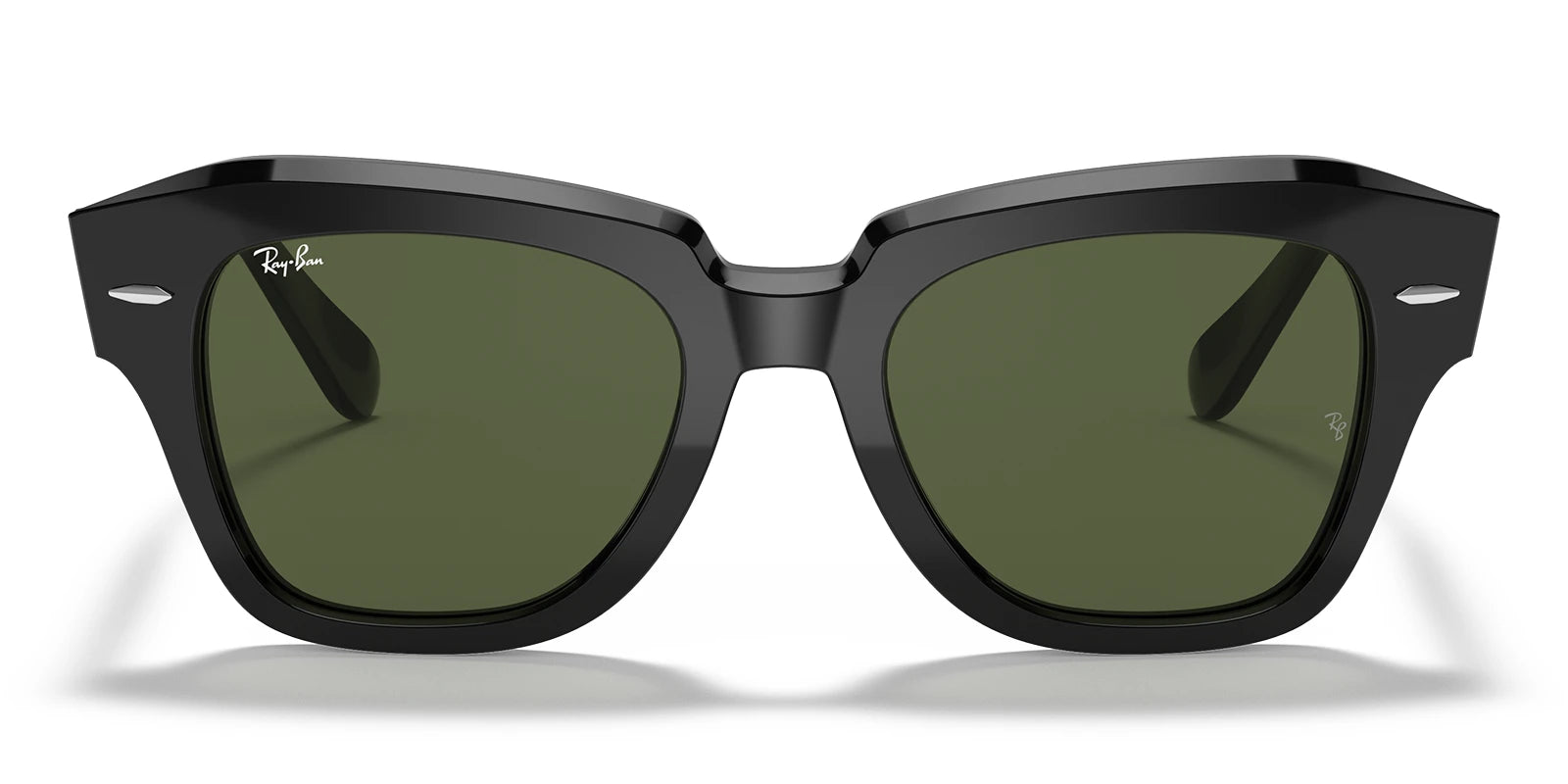 RayBan RB2186-Black / G-15 green