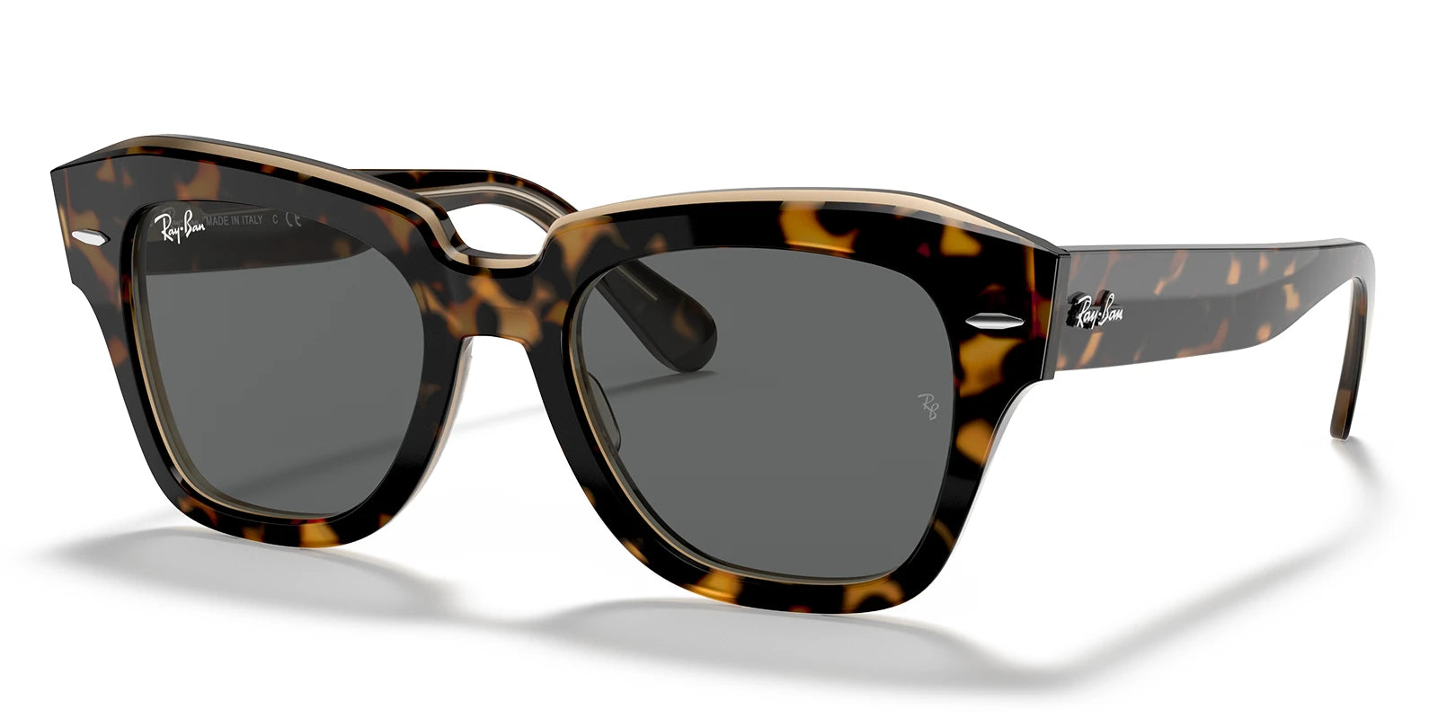 RayBan RB2186-Tortoise With Grey Lenses