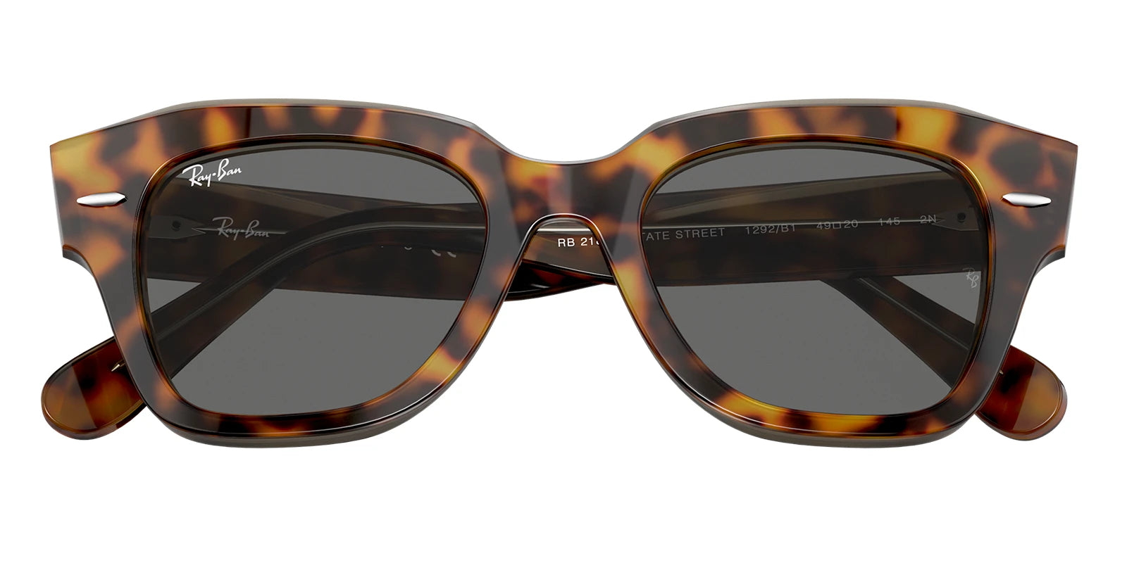 RayBan RB2186-Tortoise With Grey Lenses