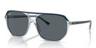 RayBan RB2205-Blue With Blue Lenses