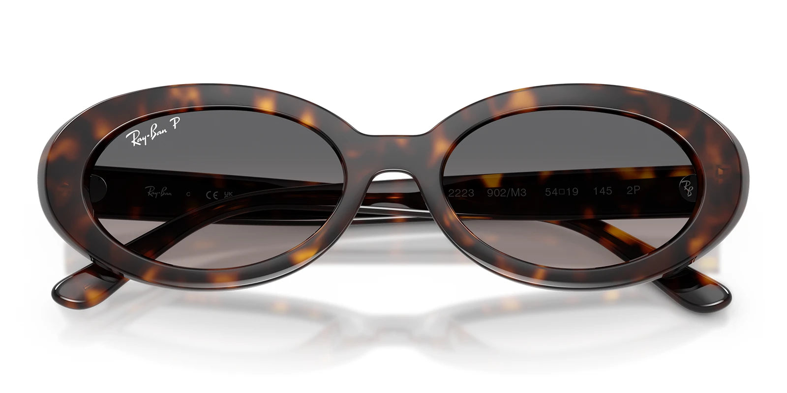 RayBan RB2223-Tortoise / Grey Polarized 