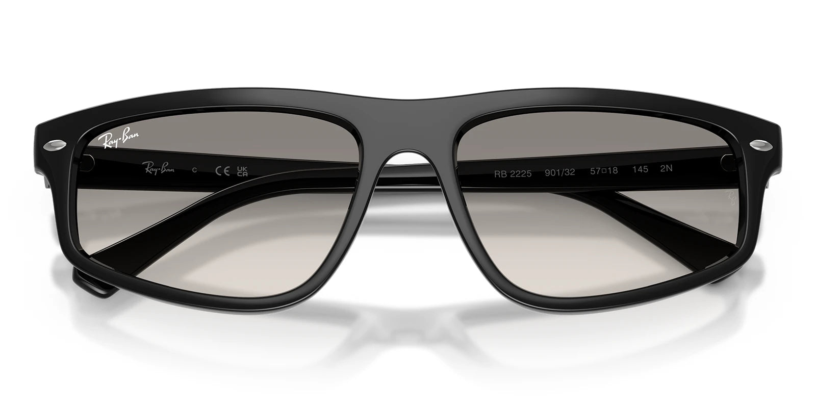 RayBan RB2225-Black With Grey Lenses