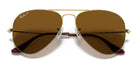 RayBan RB3025-Arista Gold / Brown Polarized