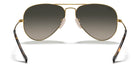 RayBan RB3025-Arista Gold / Grey Gradient