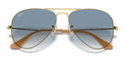 RayBan RB3025-Arista Gold / Light Blue