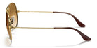 RayBan RB3025-Arista Gold / Light brown