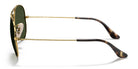 RayBan RB3025-Arista gold / G-15 Green