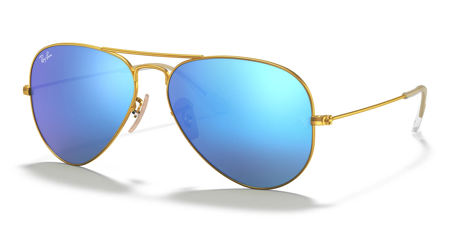 RayBan RB3025-Gold / Blue flash