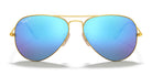 RayBan RB3025-Gold / Blue polarized