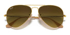 RayBan RB3025-Gold / Brown gradient