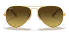 RayBan RB3025-Gold / Brown gradient