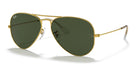 RayBan RB3025-Gold / Green Classic G-15