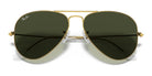 RayBan RB3025-Gold / Green Classic G-15