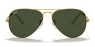 RayBan RB3025-Gold / Green Classic G-15