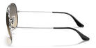 RayBan RB3025-Silver / Grey gradient