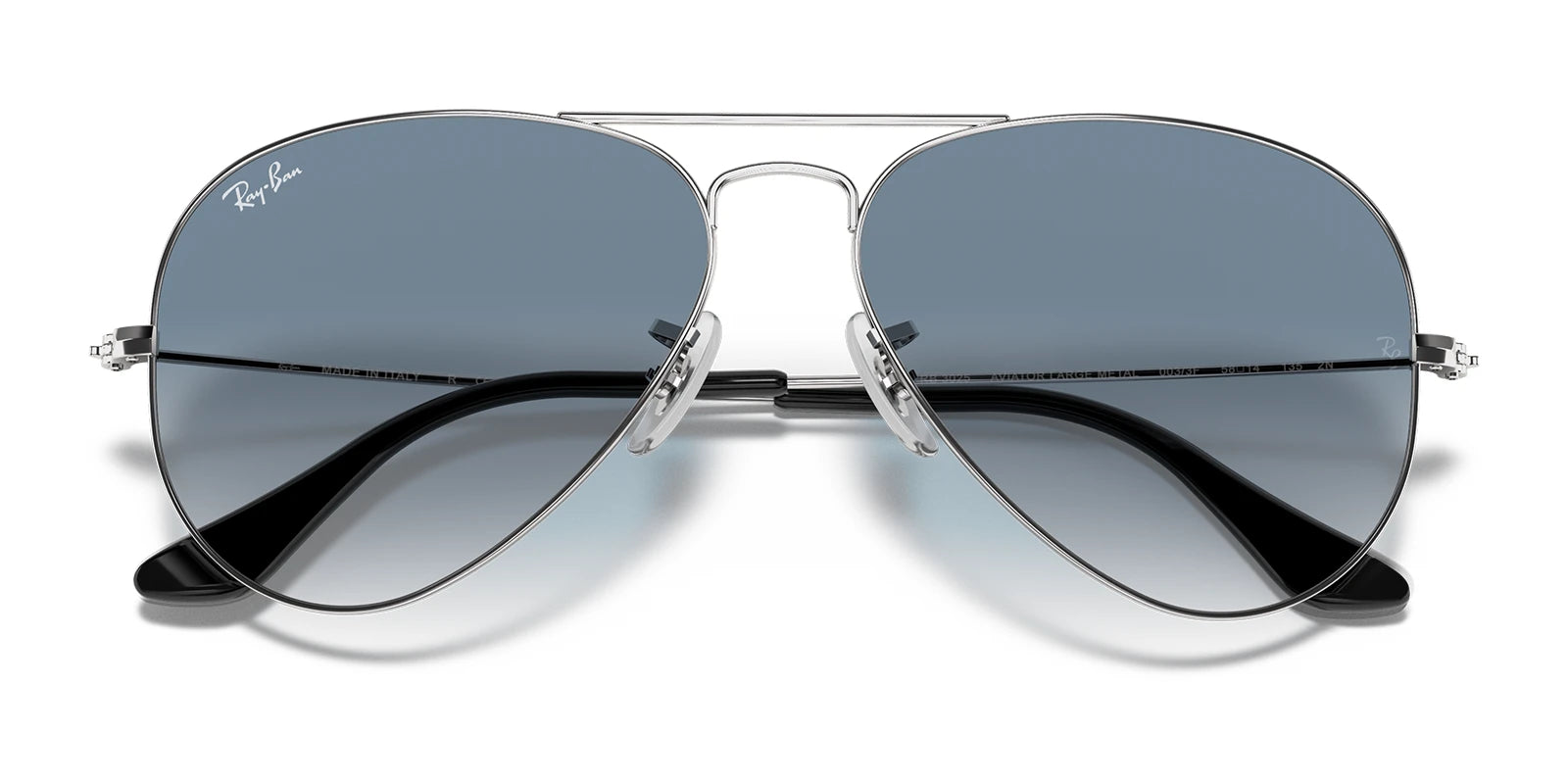 RayBan RB3025-Silver / Light Blue Gradient