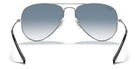 RayBan RB3025-Silver / Light Blue Gradient