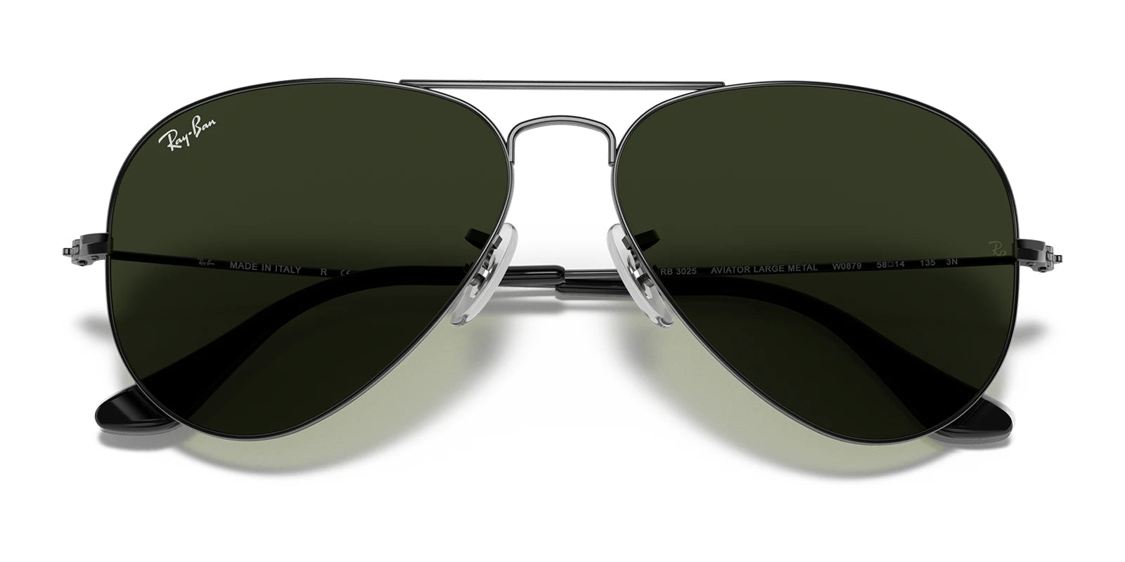 RayBan RB3025- Gunmetal / Green Lenses