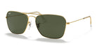 RayBan RB3136-Arista Gold / Green G-15