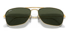 RayBan RB3136-Arista Gold / Green G-15