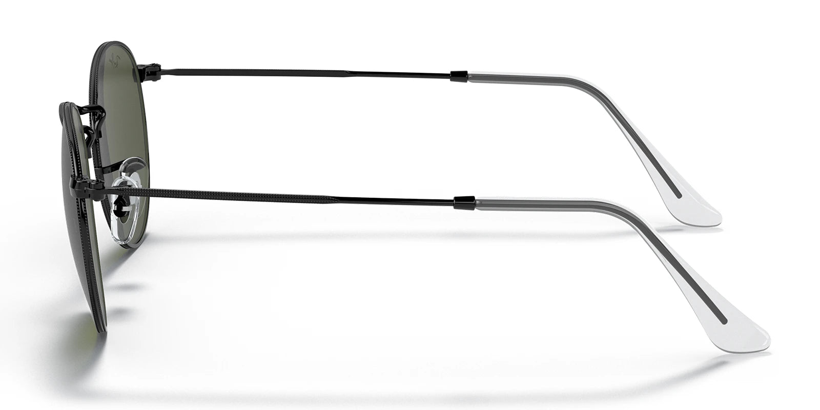RayBan RB3447-Black With Green Lenses