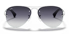 RayBan RB3449-Silver / Grey gradient