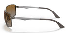RayBan RB3498-GunMetal / Brown Polarized