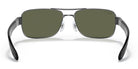 RayBan RB3522-Gunmetal / G-15 Green