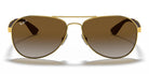 RayBan RB3549-Arista Gold / Brown Polarized