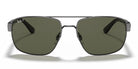 RayBan RB3663-GunMetal / G-15 Green Polarized