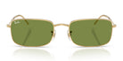 RayBan RB3746-Gold With Green Lenses