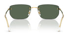 RayBan RB3768-Gold With Green Lenses