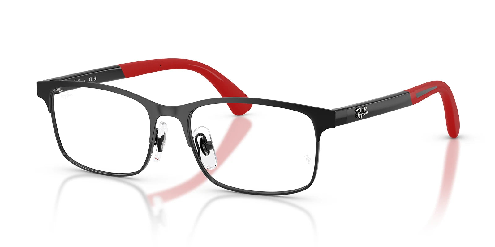 Ray Ban RB1061-Black On Red