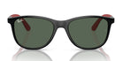 Ray Ban RB9077-Black With Green Lenses