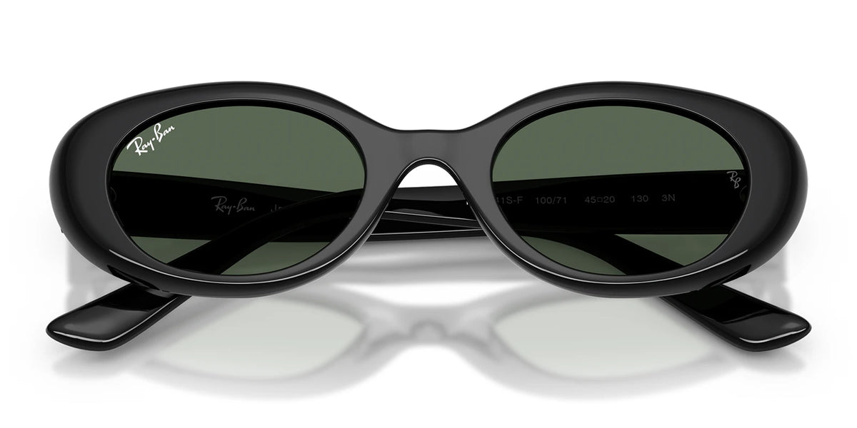 Ray Ban RB9141-Black With Green Lenses