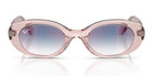 Ray Ban RB9141-Pink / Blue Lenses