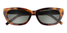 Saint Laurent SL153-Tortoise With Grey Lenses
