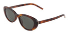 Saint Laurent SL154-Tortoise With Grey Lenses