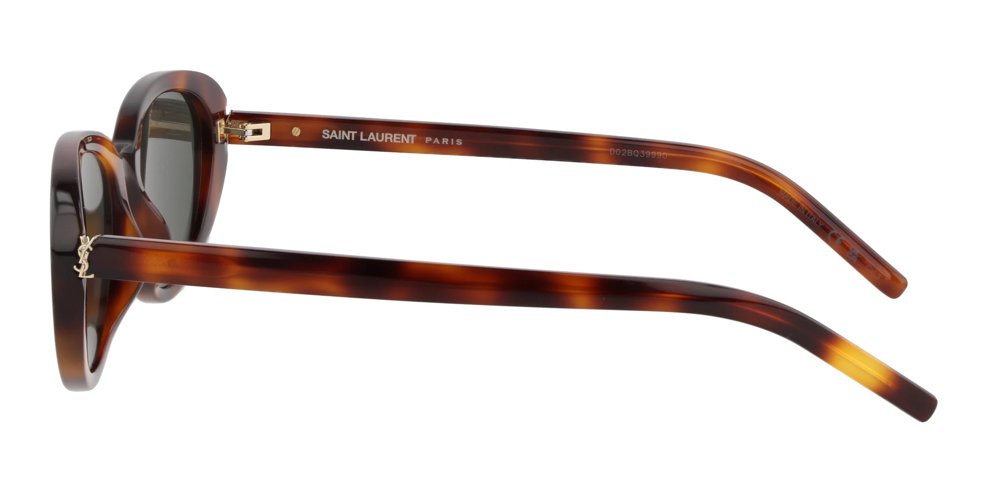Saint Laurent SL154-Tortoise With Grey Lenses