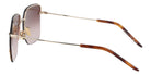 Saint Laurent SL312-Pale Gold / Brown Gradient