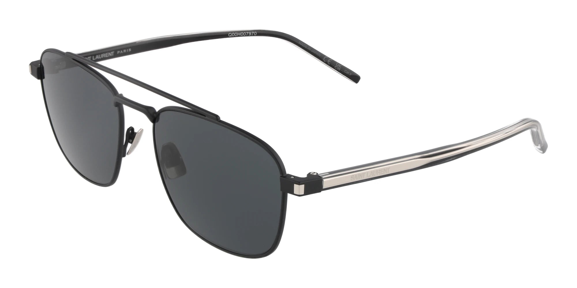 Saint Laurent SL665-Black With Grey Lenses